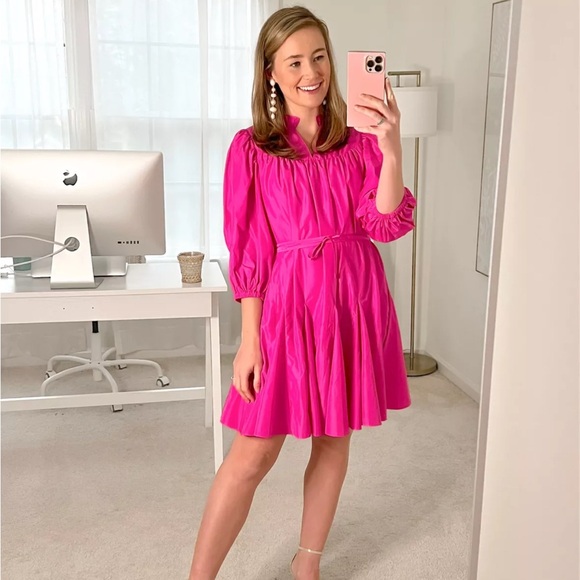 CROSBY by Mollie Burch Dresses & Skirts - Crosby by Mollie Burch Silk Pink Dress XS